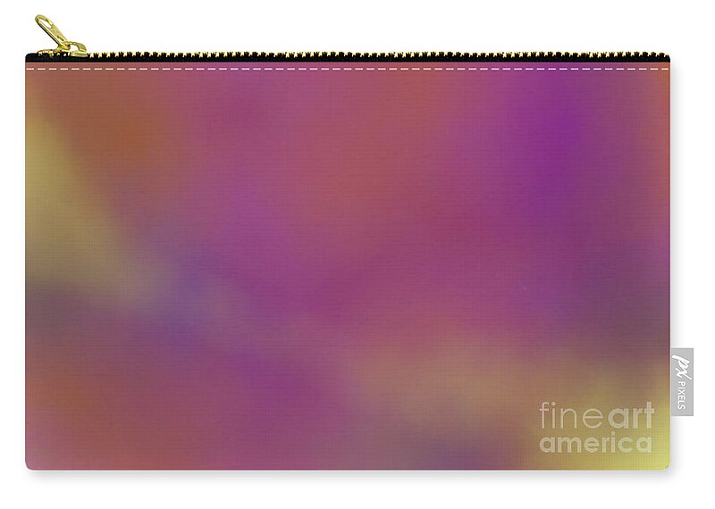 Abstract Zip Pouch featuring the painting Restful by Anita Lewis