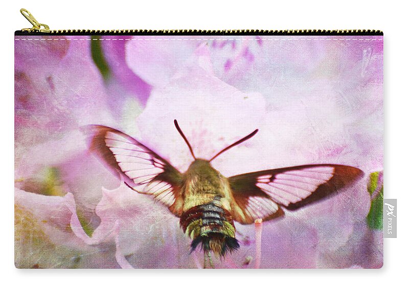 Rhododendron Zip Pouch featuring the photograph Rhododendron Dreams by Kerri Farley