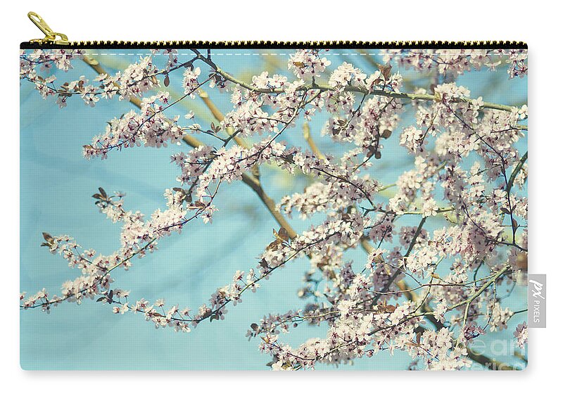 Spring Zip Pouch featuring the photograph Rising Up by Sylvia Cook