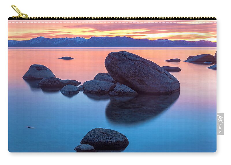 Landscape Zip Pouch featuring the photograph Rock Stars by Jonathan Nguyen