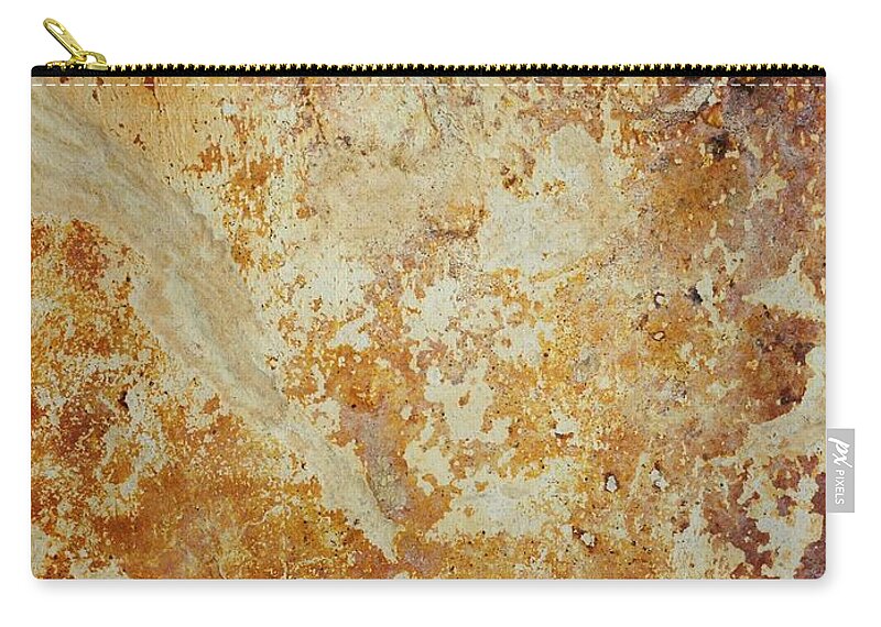 Rock Carry-all Pouch featuring the photograph Rockscape 4 by Linda Bailey