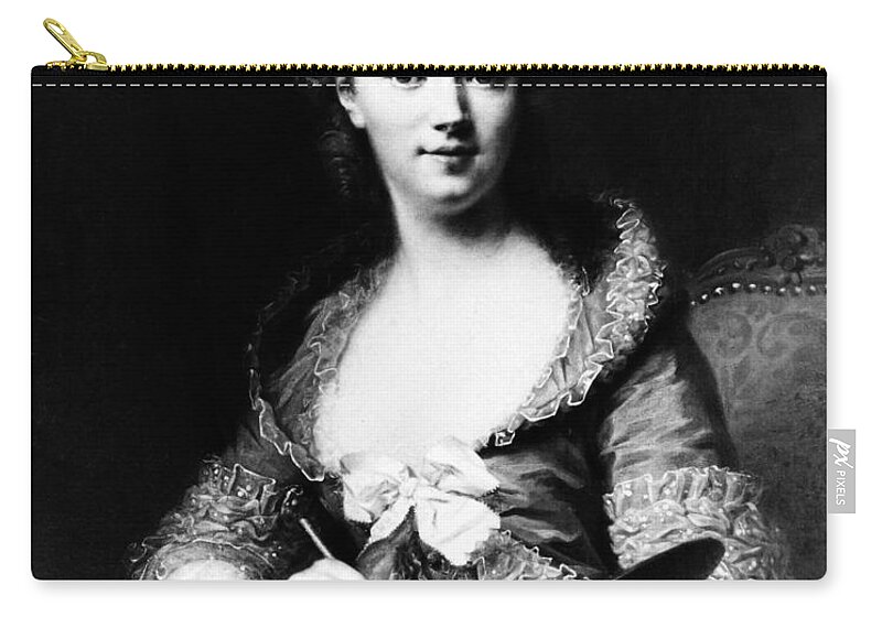 18th Century Zip Pouch featuring the photograph Rosalie Filleul by Granger