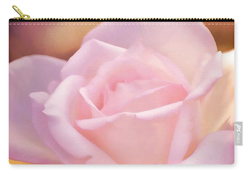 Floral Zip Pouch featuring the photograph Rose 252 by Pamela Cooper