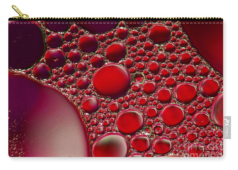 Rubies Zip Pouch featuring the photograph Rubies by Sharon Talson