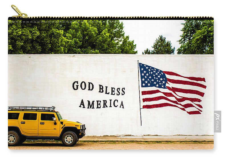 Bill Kesler Photography Zip Pouch featuring the photograph Rural America Wall Mural by Bill Kesler