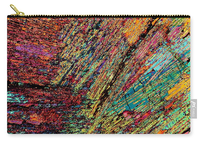 Meteorites Zip Pouch featuring the photograph Saint Anthony's Fire by Hodges Jeffery