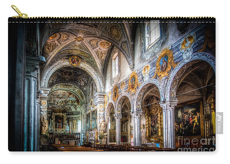 Italy Carry-all Pouch featuring the photograph Saint George Basilica by Traven Milovich