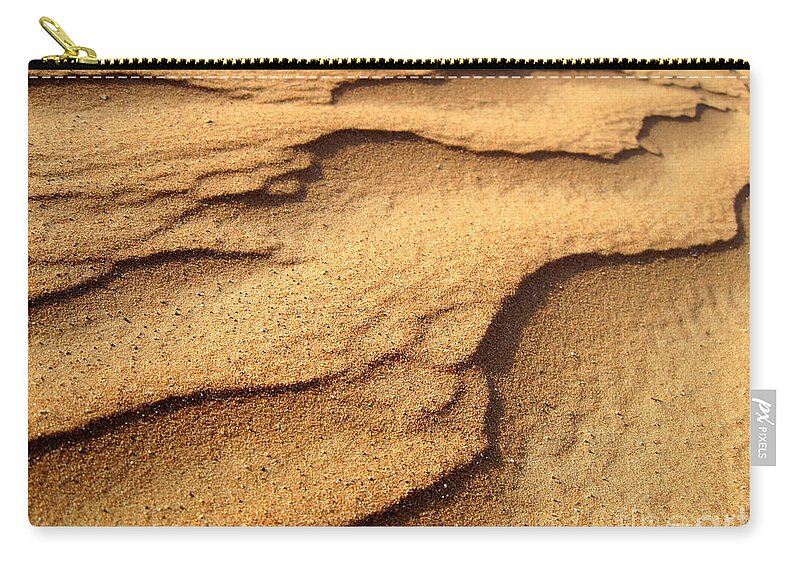 Arid Carry-all Pouch featuring the photograph Sand by Amanda Mohler