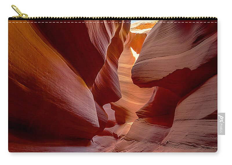 Antelope Canyon Carry-all Pouch featuring the photograph Sand Flows by Jason Chu