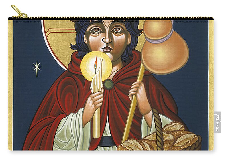 Icon Carry-all Pouch featuring the painting Santo Nino de Atocha 133 by William Hart McNichols