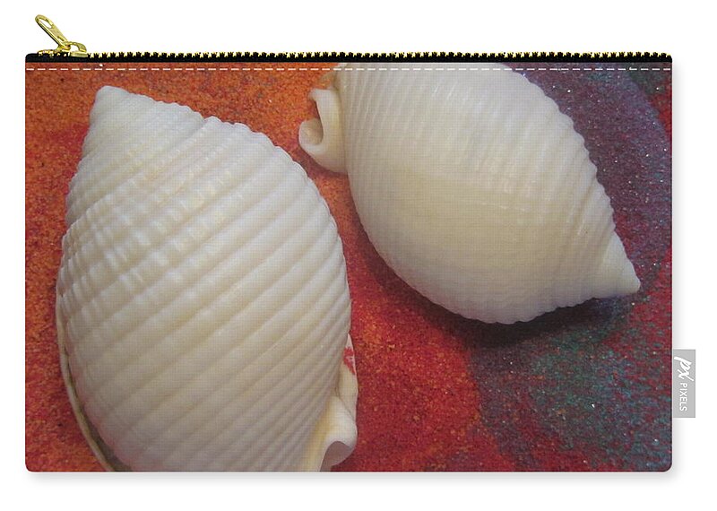Sea Zip Pouch featuring the photograph Scotch Bonnets  by Cathy Lindsey