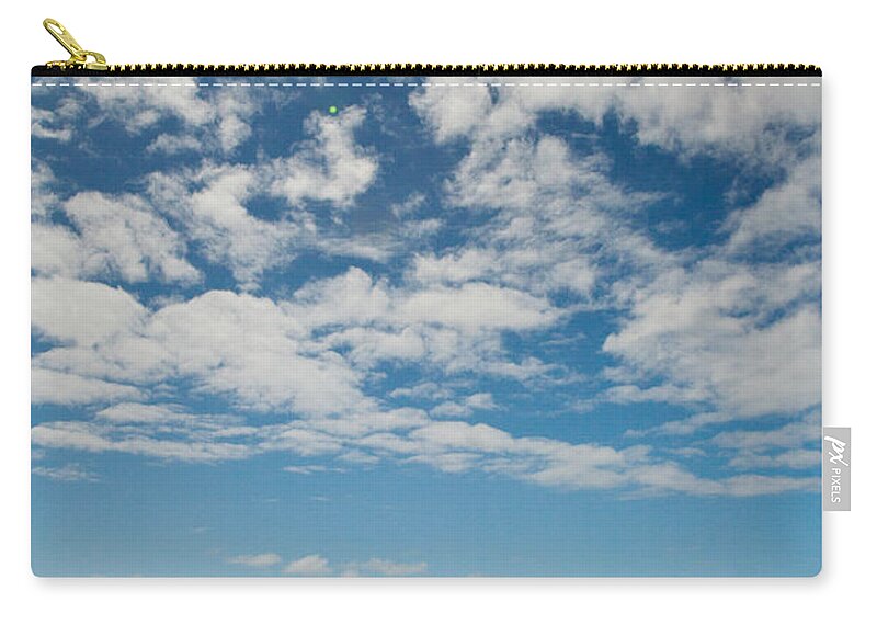 Ocean Zip Pouch featuring the photograph Sea and Sky 2 by Lisa Chorny