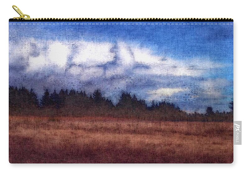 Landscape Zip Pouch featuring the photograph Seasong parade by Suzy Norris