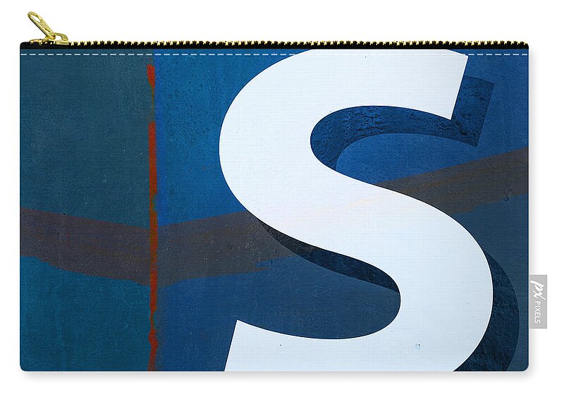 S. Letter Carry-all Pouch featuring the photograph Seaworthy S by Carol Leigh
