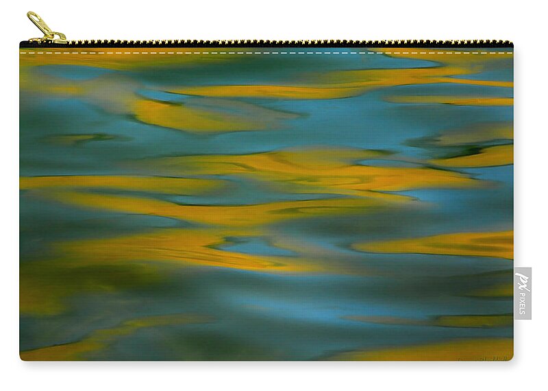 Water Zip Pouch featuring the photograph Seduction Of The Soul by Donna Blackhall