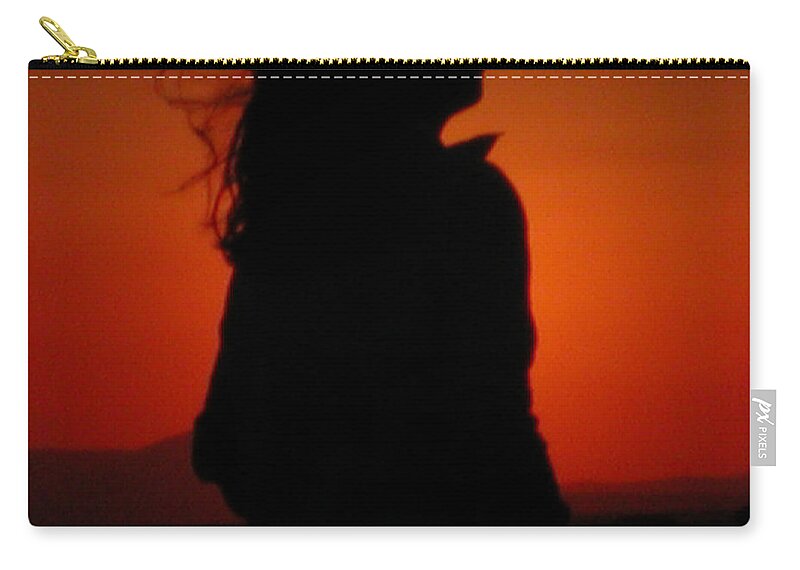 Colette Zip Pouch featuring the photograph Self Portrait by Colette V Hera Guggenheim