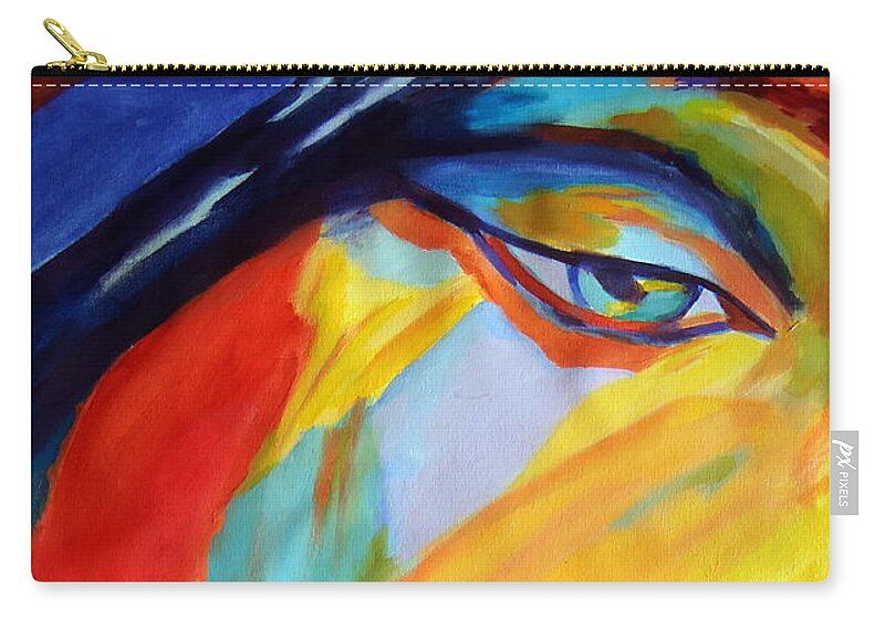 Art Zip Pouch featuring the painting Sentiment by Helena Wierzbicki