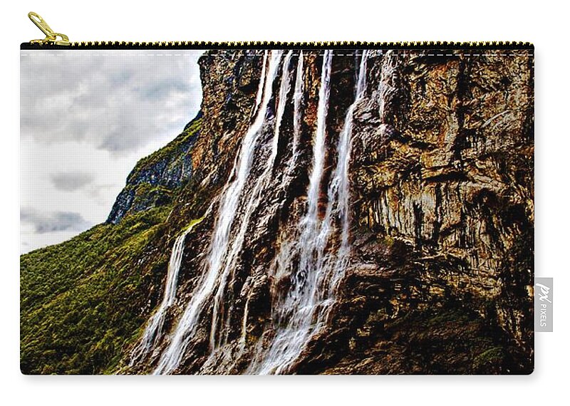 Seven Sisters Zip Pouch featuring the photograph Seven Sisters by Bill Howard