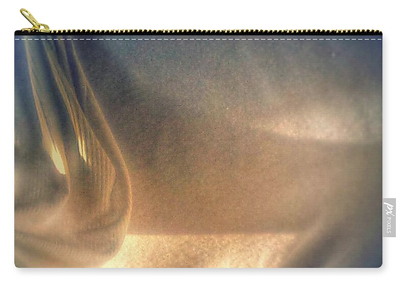 Abstract Zip Pouch featuring the photograph Shadowplay by Steven Huszar