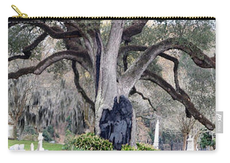 Live Zip Pouch featuring the photograph Sheltering the Past by Max Mullins