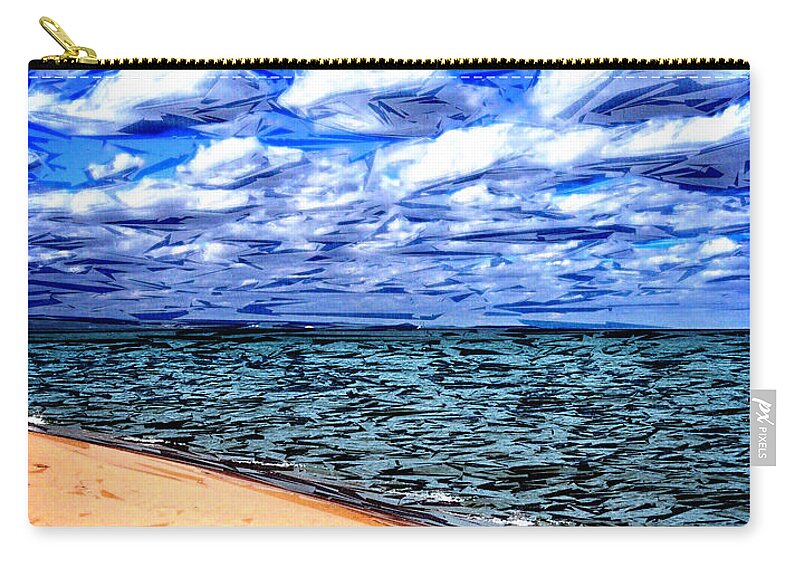 Lake Superior Carry-all Pouch featuring the photograph Shores of Lake Superior by Phil Perkins
