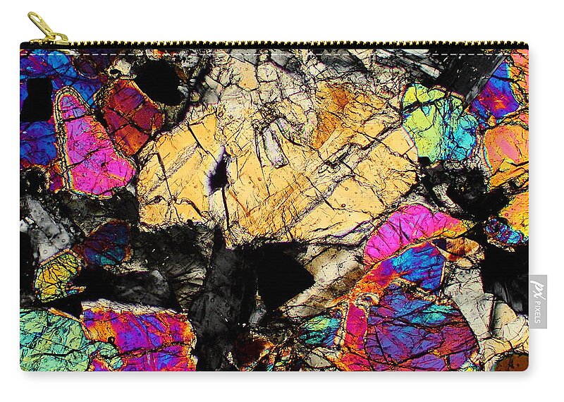 Meteorites Zip Pouch featuring the photograph Shroomin On The Moon by Hodges Jeffery