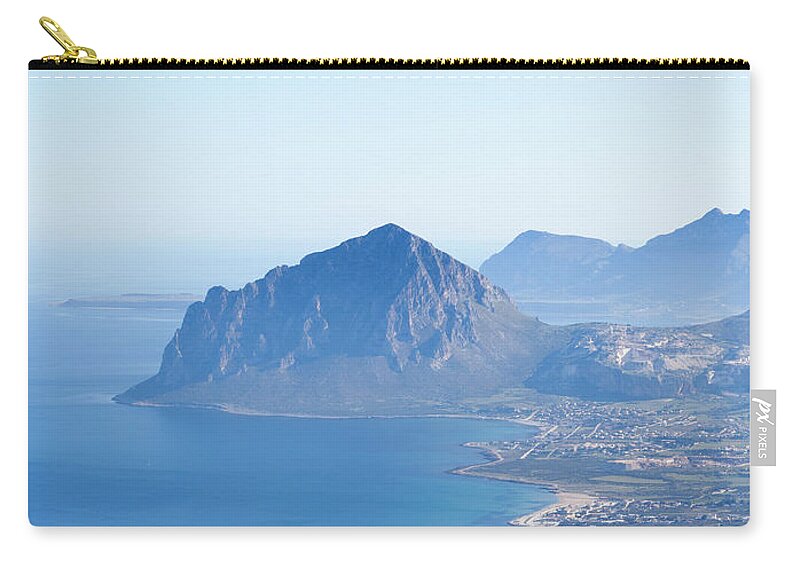 Sicily Zip Pouch featuring the photograph Sicilian Landscape by Johner Images