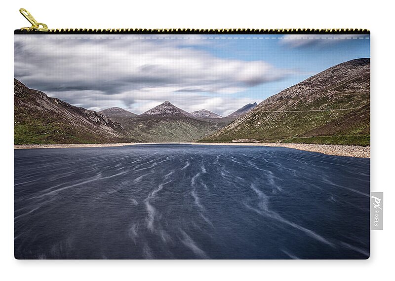 Silent Valley Carry-all Pouch featuring the photograph Silent Valley 1 by Nigel R Bell