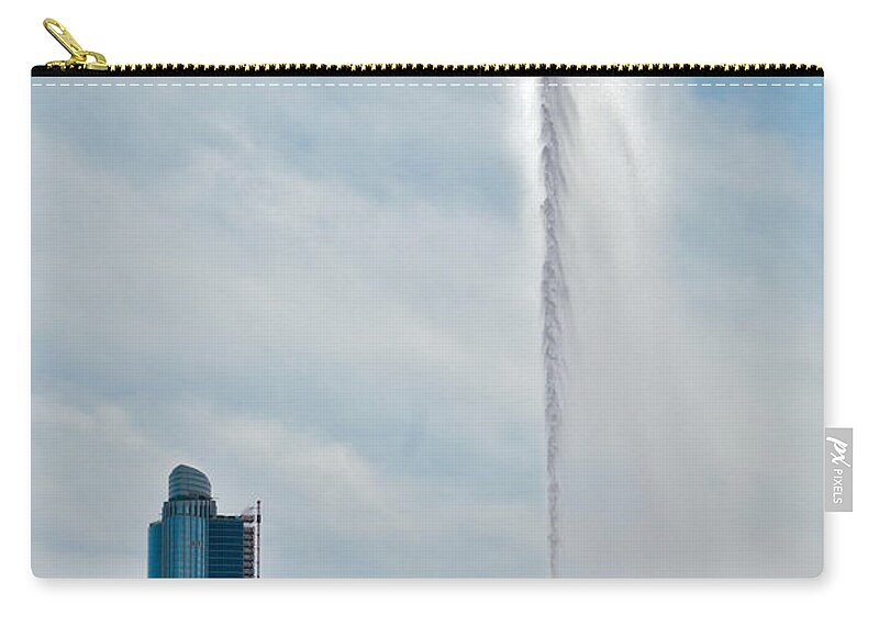 Lawrence Zip Pouch featuring the photograph Sky High by Lawrence Boothby