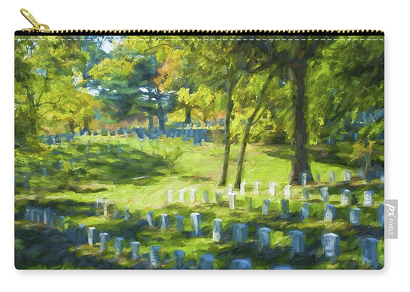 Topaz Zip Pouch featuring the photograph Sleep Time by Paul W Faust - Impressions of Light