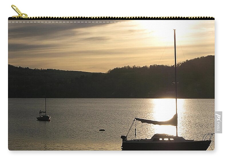 Photography Zip Pouch featuring the photograph Slow Chase by Nicola Nobile