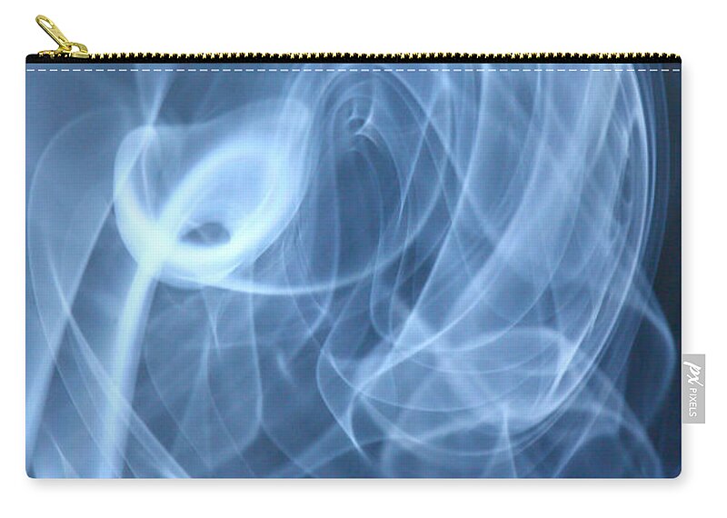 Smoke Zip Pouch featuring the photograph Smoke by Daniel Reed