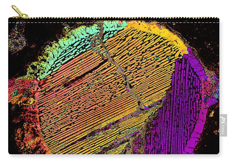 Meteorites Zip Pouch featuring the photograph Solar Activity by Hodges Jeffery