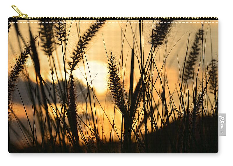 Dune Zip Pouch featuring the photograph Solstice by Laura Fasulo