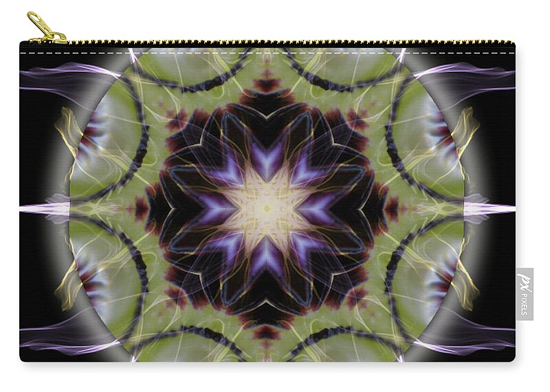 Mandala Zip Pouch featuring the photograph Soul Star Immortal Treasures by Alicia Kent