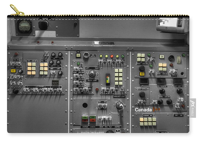 Space Shuttle Canadarm Robotic Arm Control Panel Carry-all Pouch by John  Straton - Fine Art America