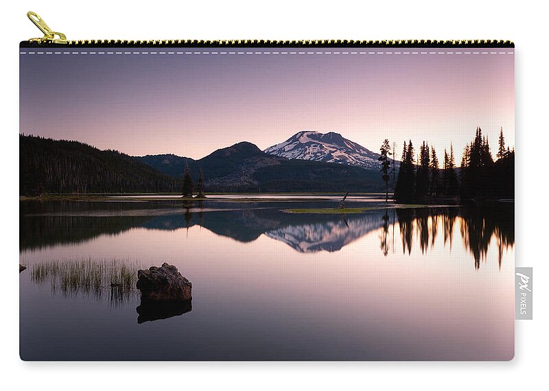 Sparks Carry-all Pouch featuring the photograph Sparks Lake Sunrise by Andrew Kumler