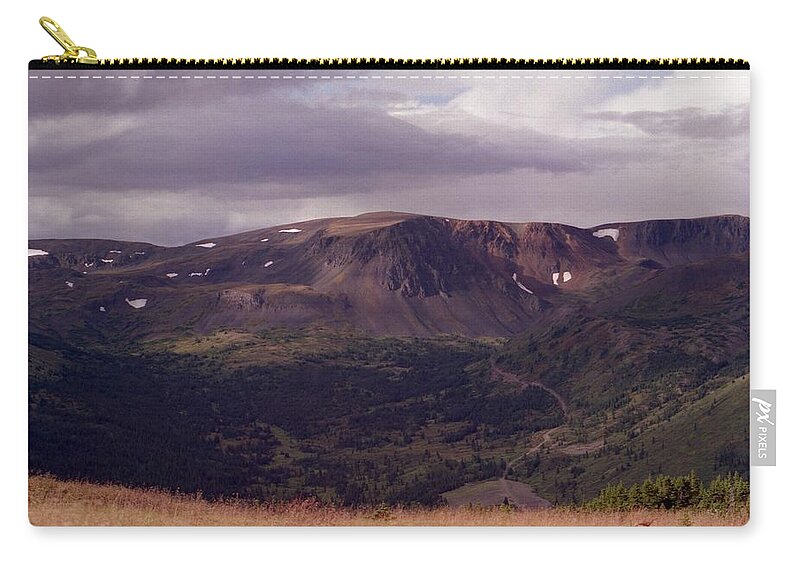 Plateau Zip Pouch featuring the photograph Spatzizzi Plateau by Vivian Martin