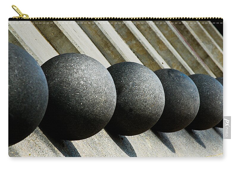 Abstract Carry-all Pouch featuring the photograph Spheres and Steps by Christi Kraft