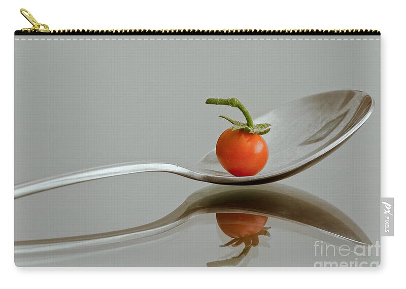Abstract Zip Pouch featuring the photograph Spoonful of Vitamin by Jonathan Nguyen