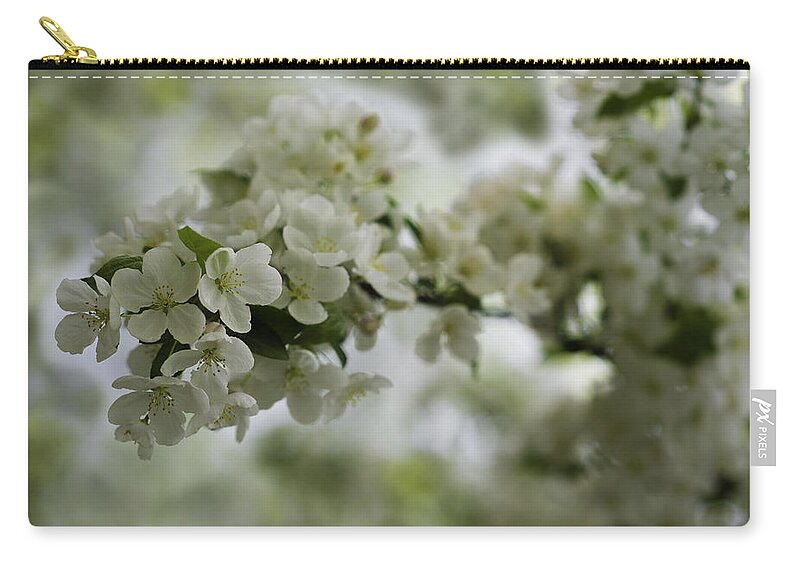 Blooming Zip Pouch featuring the photograph Spring Bloosom by Sebastian Musial
