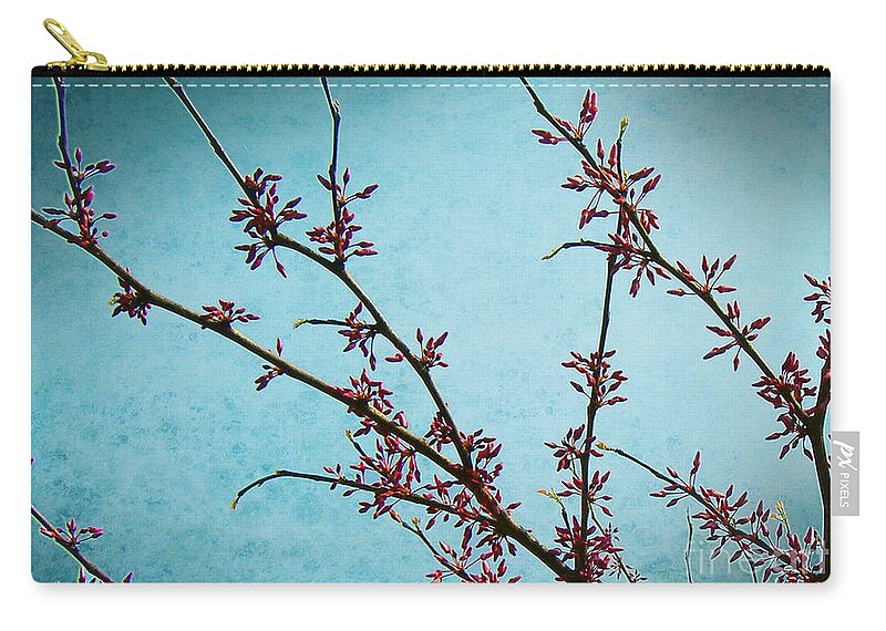 Spring Zip Pouch featuring the photograph Spring Buds by Lee Owenby