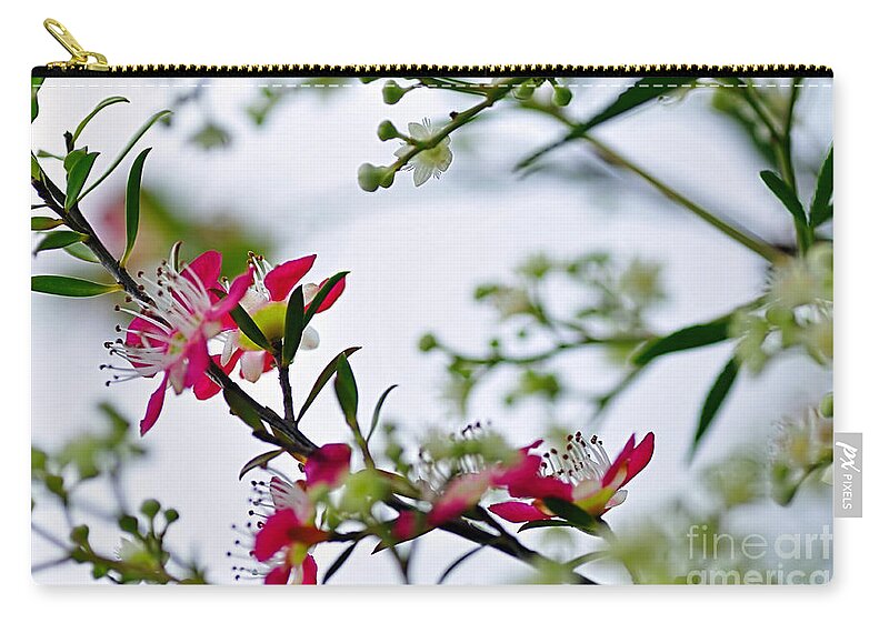 Photography Zip Pouch featuring the photograph Spring is in the Air by Kaye Menner
