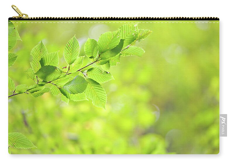 Environmental Conservation Zip Pouch featuring the photograph Spring Time by Cunfek