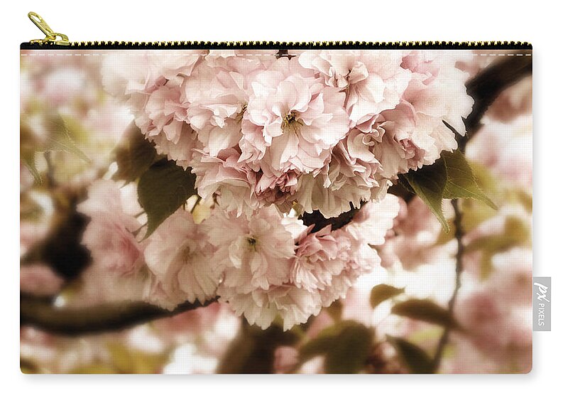 Tree Zip Pouch featuring the photograph Spring Whisper by Jessica Jenney