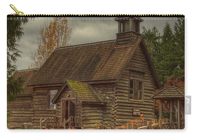 Architecture Zip Pouch featuring the photograph St Anne's by Randy Hall