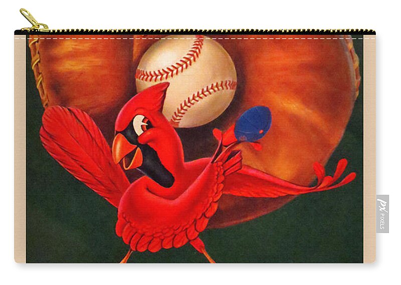 St. Louis Cardinals Vintage 1954 Scorecard Shower Curtain by Big