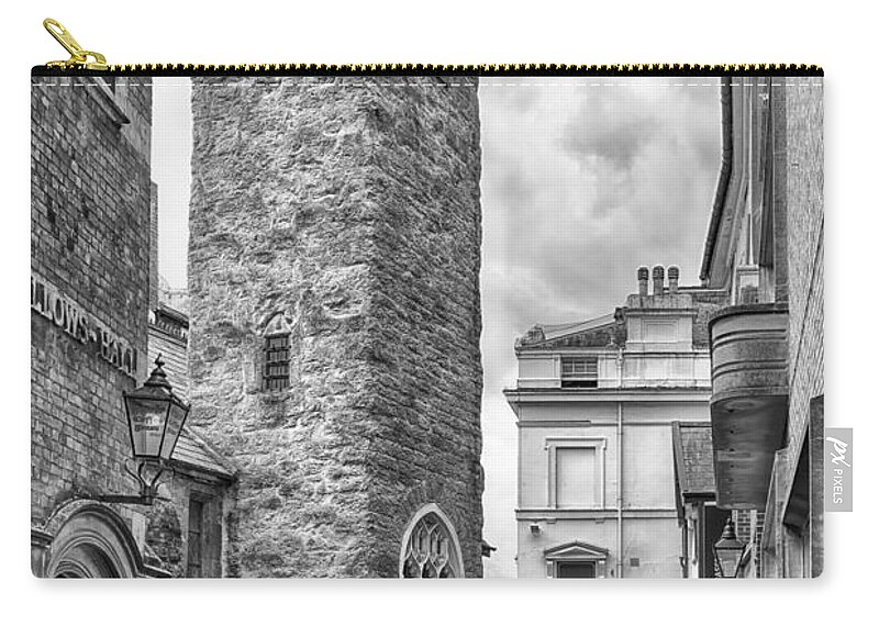 Saint Zip Pouch featuring the photograph St Martins Church by Howard Salmon