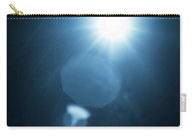 Event Zip Pouch featuring the photograph Stage Lights by Troyek
