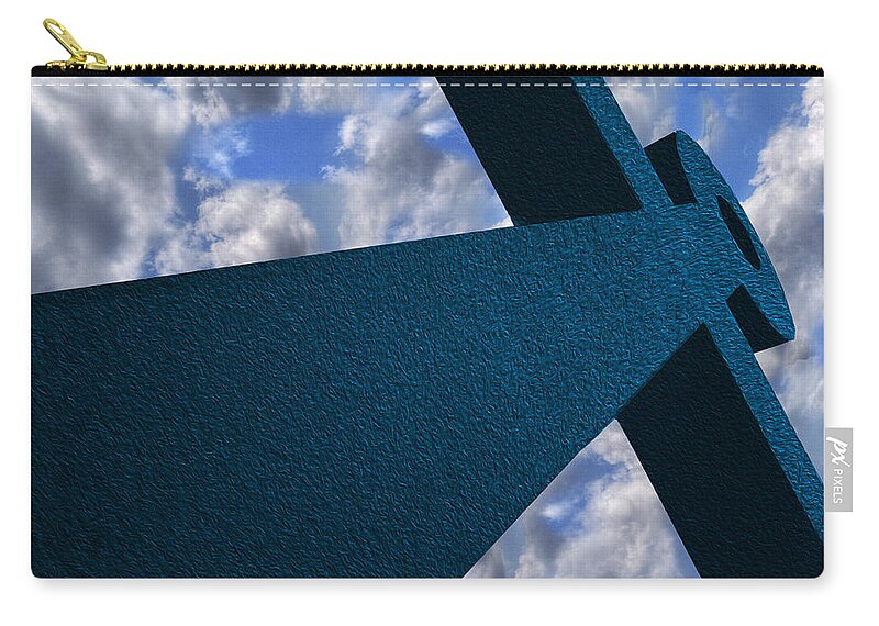 Photography Zip Pouch featuring the photograph Stand Tall by Paul Wear